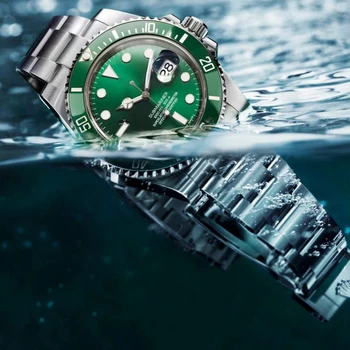 

Hot selling leisure fashion women automatic mechanical watch business temperament men watch designer watch gifts