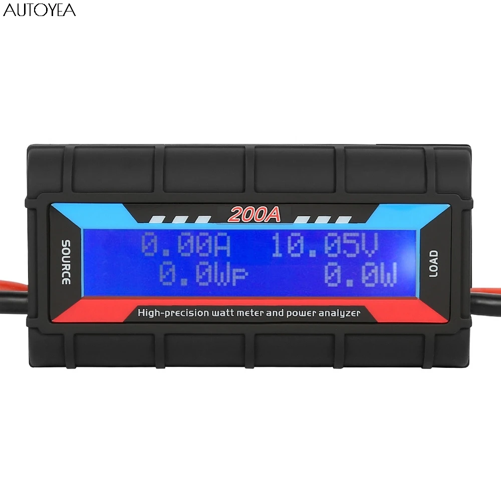 200a medidor de watt power analyzer tensão