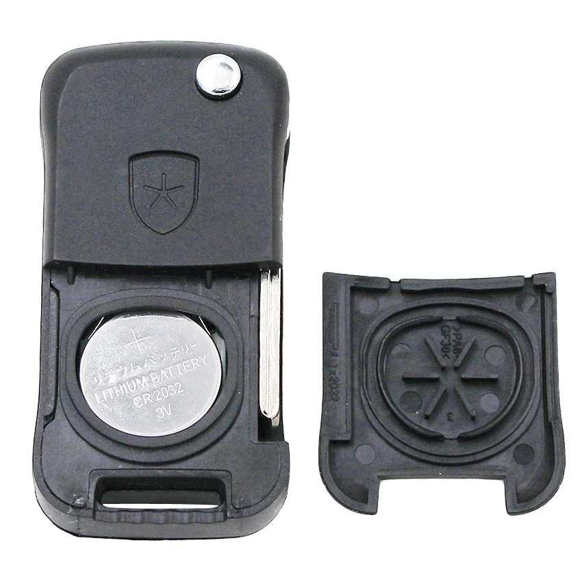 3 кнопки дистанционного брелока 315 МГц/433 МГц для Porsche Cayenne 2004-2011 с чипом ID46 Uncut blade