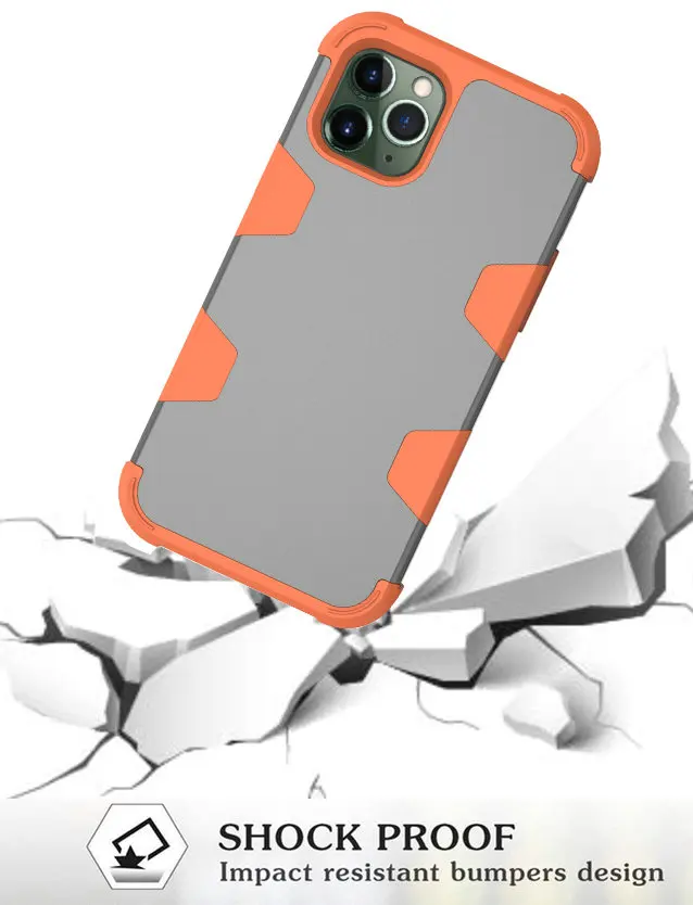 3 в 1 лоскутный робот Etui для нового iPhone 11Pro Max чехол TPU& PC твердая задняя крышка для iPhone 11 Pro Max чехол iPhone11 Coque