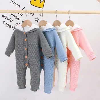 

New Winter Overalls For Body Coat Baby Snow Wear Newborn Snowsuit Boy Warm Down Cotton Girl Clothes Newborn Bodysuit 0-2 Years