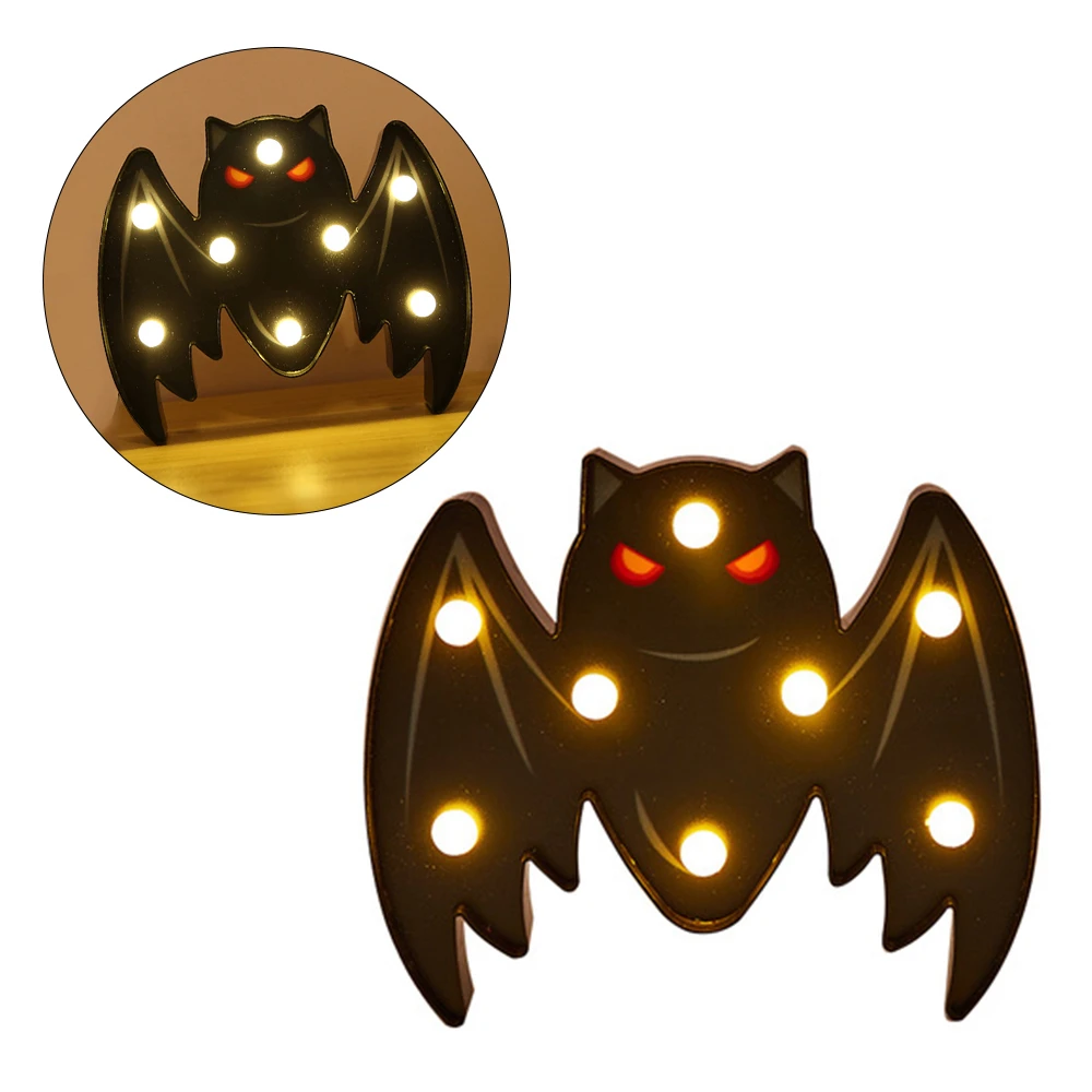 

Halloween LED Night Light Modeling Lights Children'S Home Decoration Fierce Bat Lights Holiday Atmosphere Decorative Lights