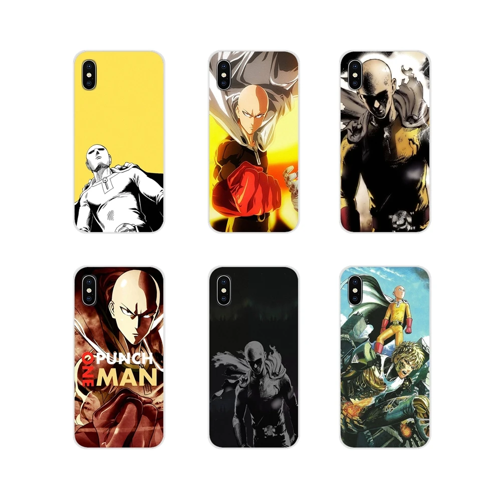 Cell Phone Cases One Punch Man Hero Characters Upscale For Apple iPhone X XR XS 11Pro MAX 4S 5S 5C SE 6S 7 8 Plus ipod touch 5 6 | Мобильные