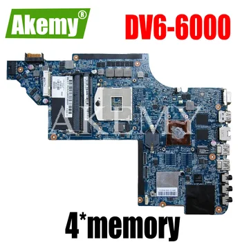 

LAPTOP MOTHERBOARD 659998-001 For HP DV6 DV6-6000 main board 641487-001 659147-001 For HPMH-41-AB6200-D00G DDR3 full tested