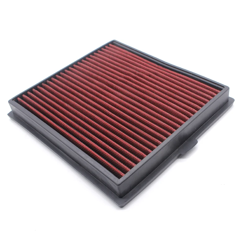 DEFT Car Air Filter Intake Accessories For New DMAX High Power Replacement Panel Air Filter Washable Reusable