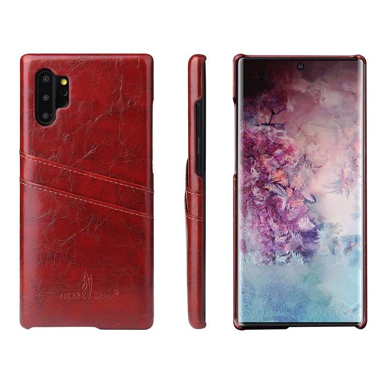 Чехол для samsung galaxy note 10+ чехол для samsung S10 S8 S9 Plus S10e Note 9 8 S7 edge с футляр с отделением для карт