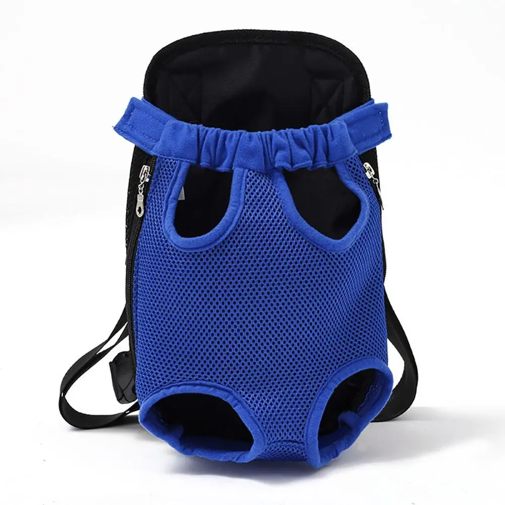 Переноска для собак рюкзак на грудь сетка пять отверстий для путешествий на открытом воздухе дышащие сумки с ручкой на плечо для маленькие собаки, кошки - Цвет: DL