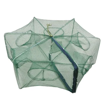 

Automatic Fishing Net Folding Fishing Net Shrimp Cage Nylon Foldable Crab Fish Trap Cast Mesh YS-BUY