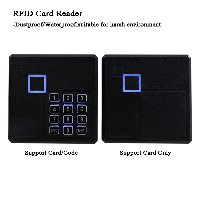 Открыватель двери RFID замок Wiegand 26/34 125 кГц EM4100/TK4100 контроль доступа считыватель карт код Пылезащитный/Водонепроницаемый Гараж/ворота замок