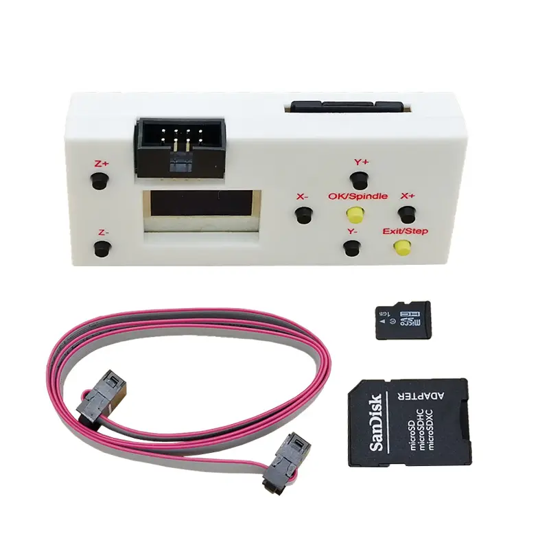 Offline Controller for CNC 3018 Pro 2418 Pro 1610 Pro DIY Laser Engraver Cutter Machine 1GB TF Card 3 Axis GRBL Hand Control image 2