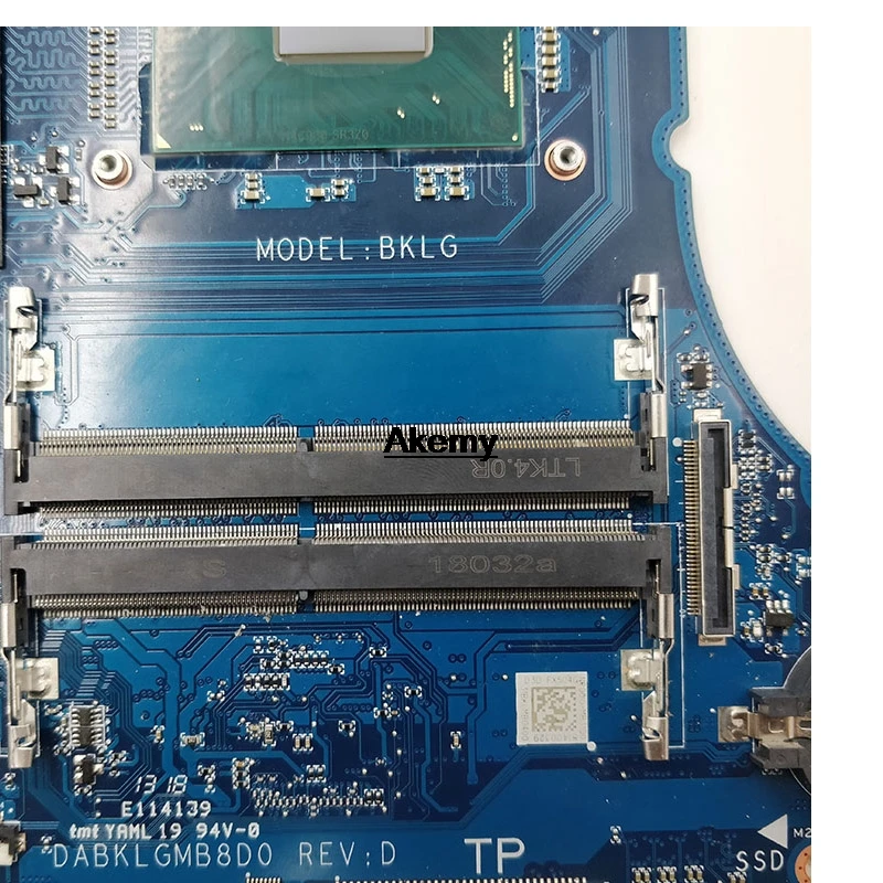 DABKLGMB8D0 материнская плата для ноутбука ASUS TUF Gaming FX504G FX80G оригинальная материнская плата I7-8750H GTX1050
