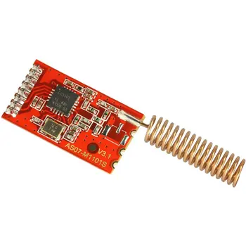 

Receiver Module 433M CC1101 Receiver 10W Wireless Sender NRF905/SX1212/si4432 Wireless Sender Receiver Module 1000m Distance