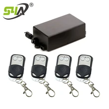 433 МГц беспроводной пульт дистанционного управления Лер металлический брелок для контроля доступа по отпечаткам пальцев или RFID системы контроля доступа