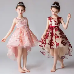 Платье для девочек элегантное платье принцессы Детские платья для девочек, Костюм Детское праздничное платье свадебное платье 8, 9, 10 лет