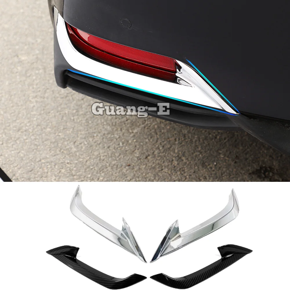 For Toyota Avalon XX50 2018 2019 2020 2021 Car Body Abs Chrome Cover Trim Tail Rear Fog Light Lamp Frame Stick Panel Part 2pcs | Автомобили