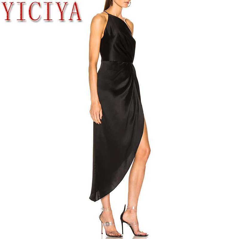 michelle-mason-Black-For-Fwrd-Twist-Knot-Midi-Dress (1)