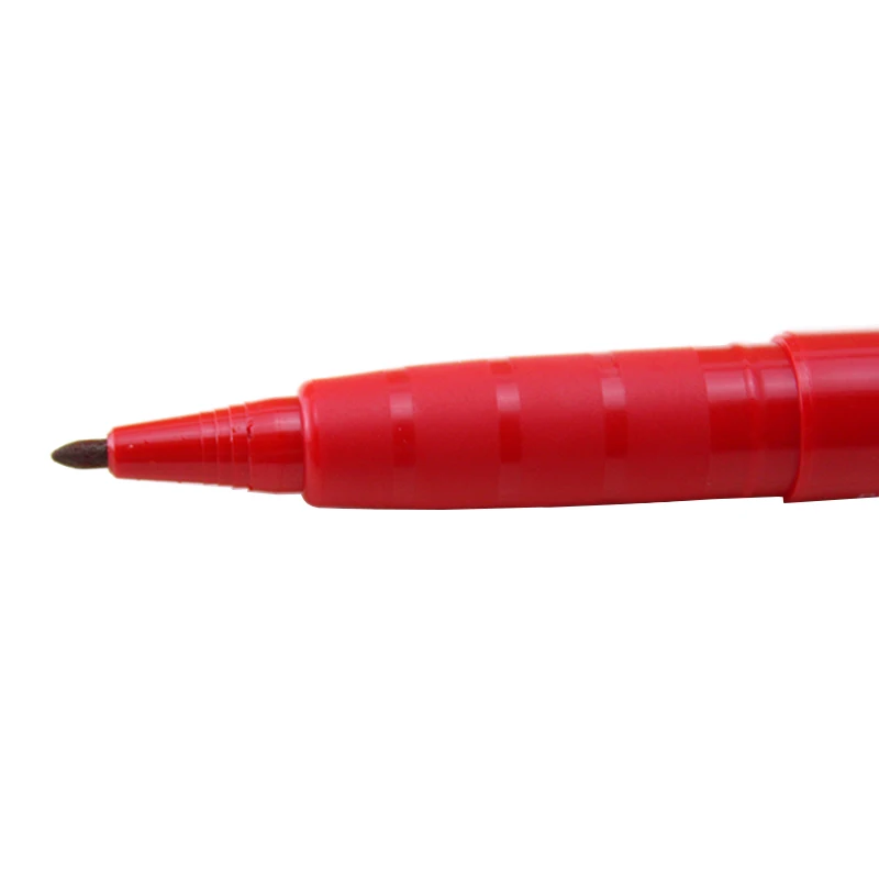 Pentel marqueur-영구 녹색 라벨 펜, 마커펜, 1mm, 검정/파랑/빨강 색상, NMS50