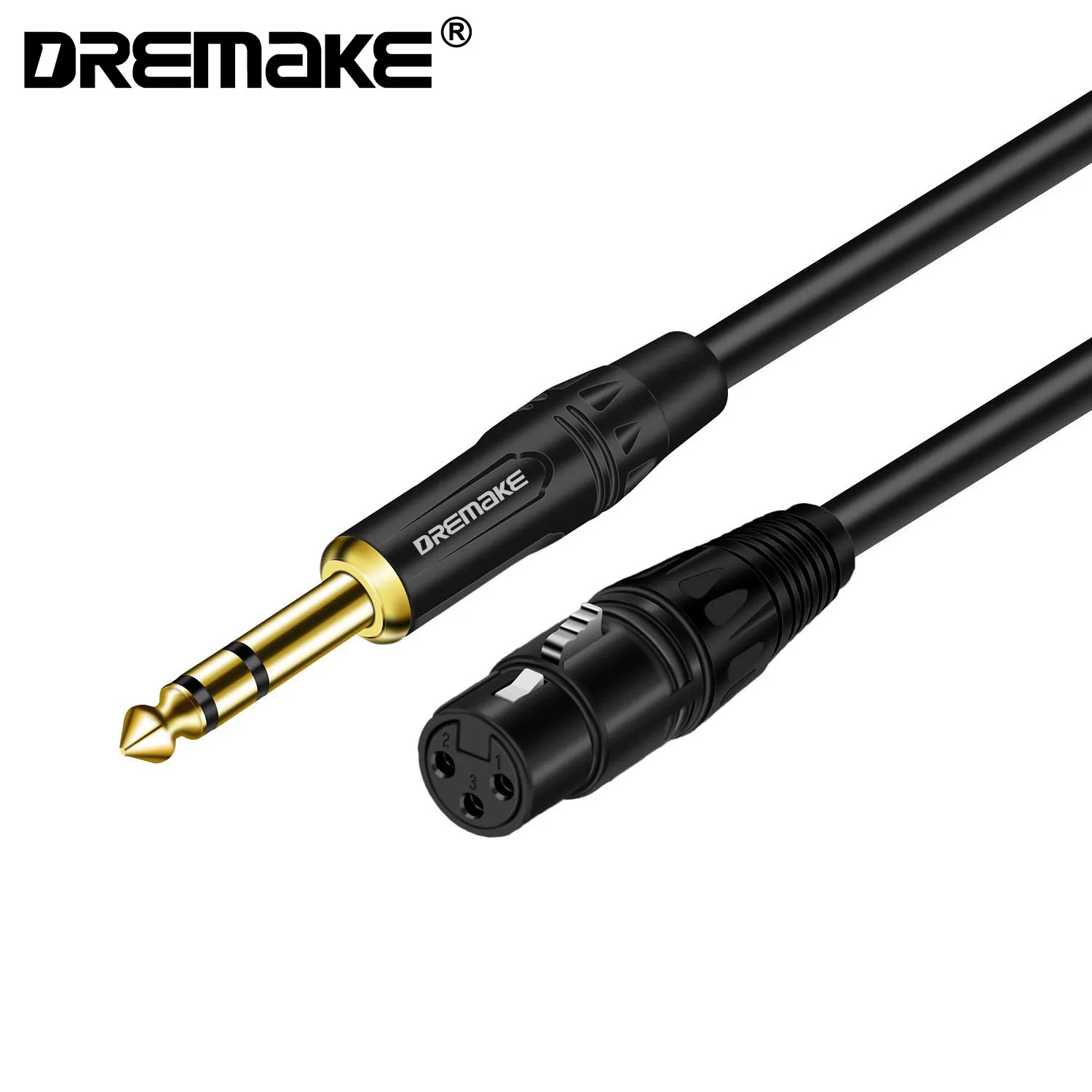 Balanced Microphone Cable XLR Cable Aux Cable Jack TRS 6.35 mm/6.5 mm Male  to XLR Female Mic Cord for Mixer Stereo Amplifier| | - AliExpress