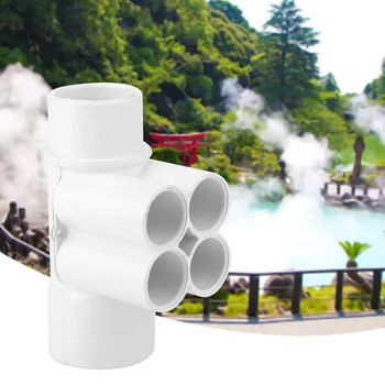 

1.5Inch 4 Port PVC Swimming Pool Pluming Manifold Water Separator Spa Accessories Parts