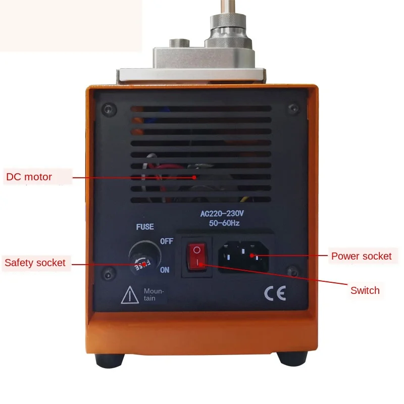Tungsten needle sharpener tungsten electrode grinder ultra wide angle double wheel shaft tungsten electrode grinder special purp 3