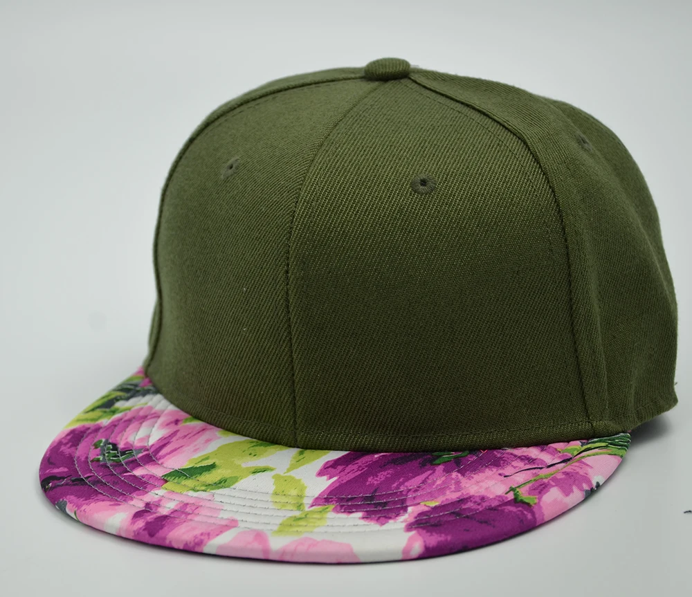 custom flat brim fitted hats