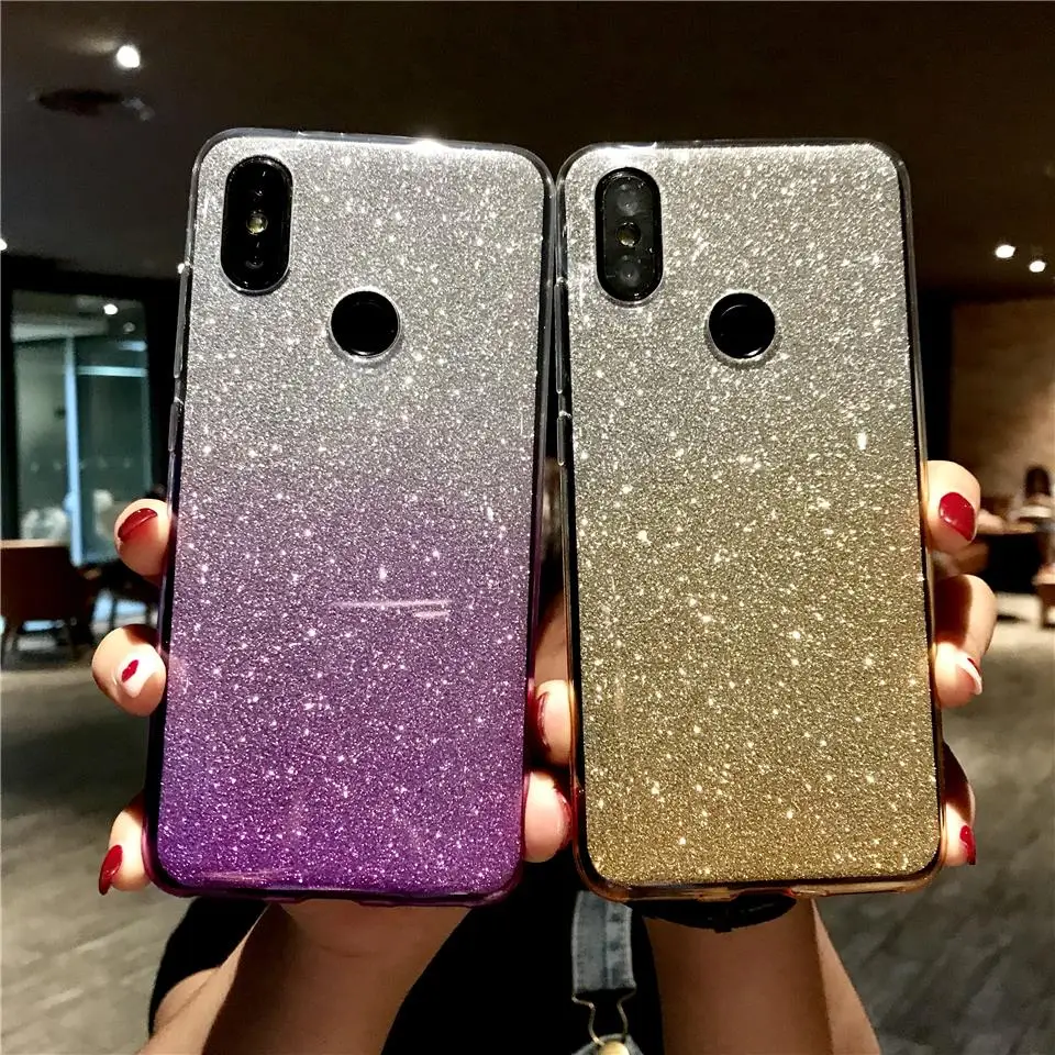 Блестящий градиентный ТПУ чехол для Samsung Galaxy A20S A10S A51 A71 A30S A40S A50S A70S A10 A30 A50 A70 мягкий