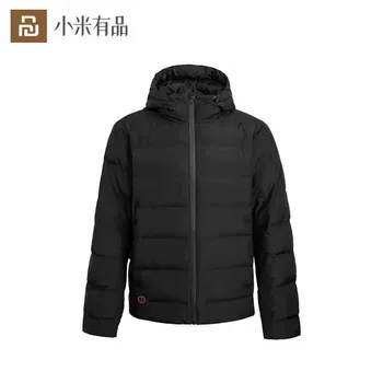 

Youpin Graphene Down Jacket Men Winter Coat Outdoor Waterproof USB Electric Heating Jacket Camping Thermal Feather Clothes