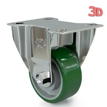 

Caster 4-inch Medium Cast Iron Polyurethane (pu) Directional Wheel Tool Pusher Industrial