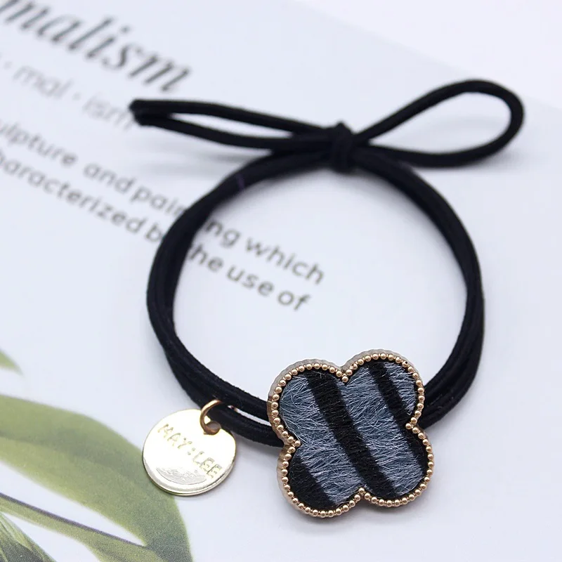 5 шт. высокая эластичность нейлоновые эластичные резинки для волос Матовые прозрачные головы Микки и Минни для женщин и детей Детские резинки банты