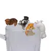 Mini dog Animal Shape Doll Hanging on Mug Cup Rim Pendant Ornament desktop home decoration 1