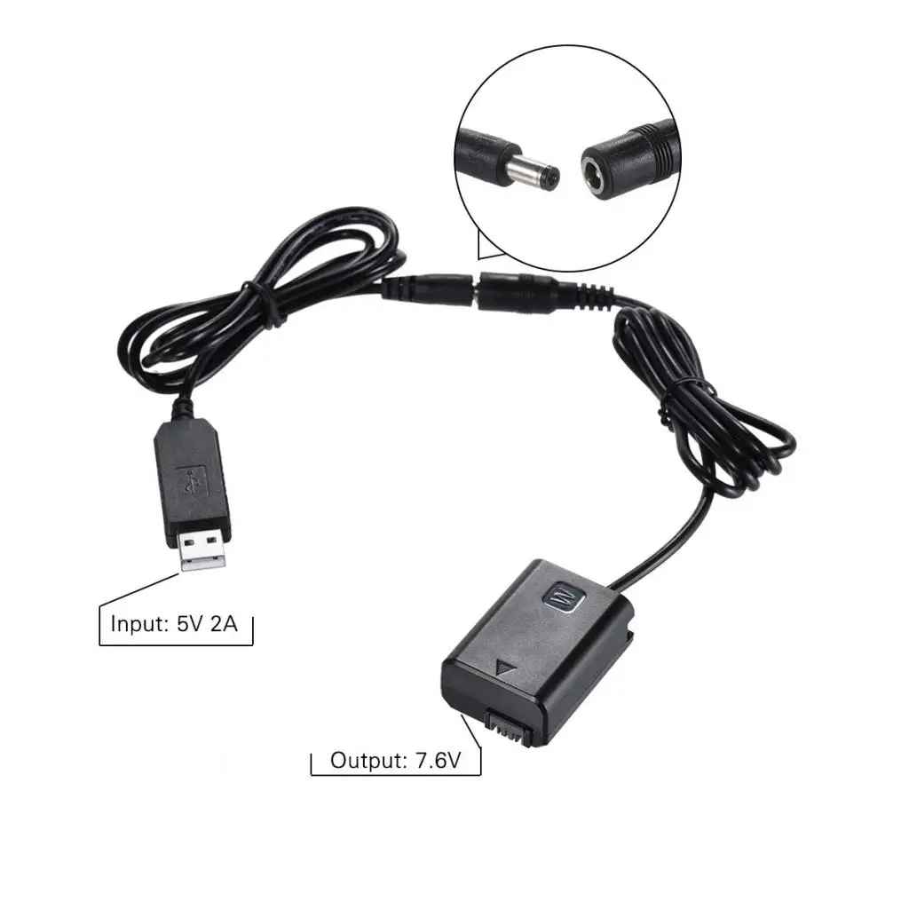 NP-FW50 запасная соска Батарея USB Кабель-адаптер для sony NEX-3/5/6/7 серии A33, A37, A35, A55, a7, a7R, a7II