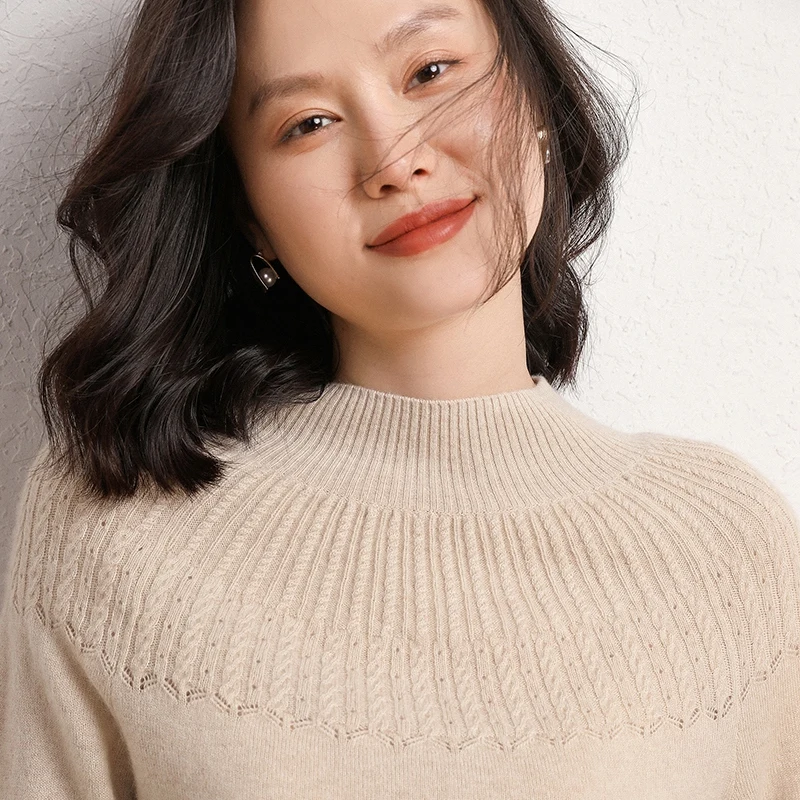 Women Sweaters 100% Pure Cashmere Pullovers Winter