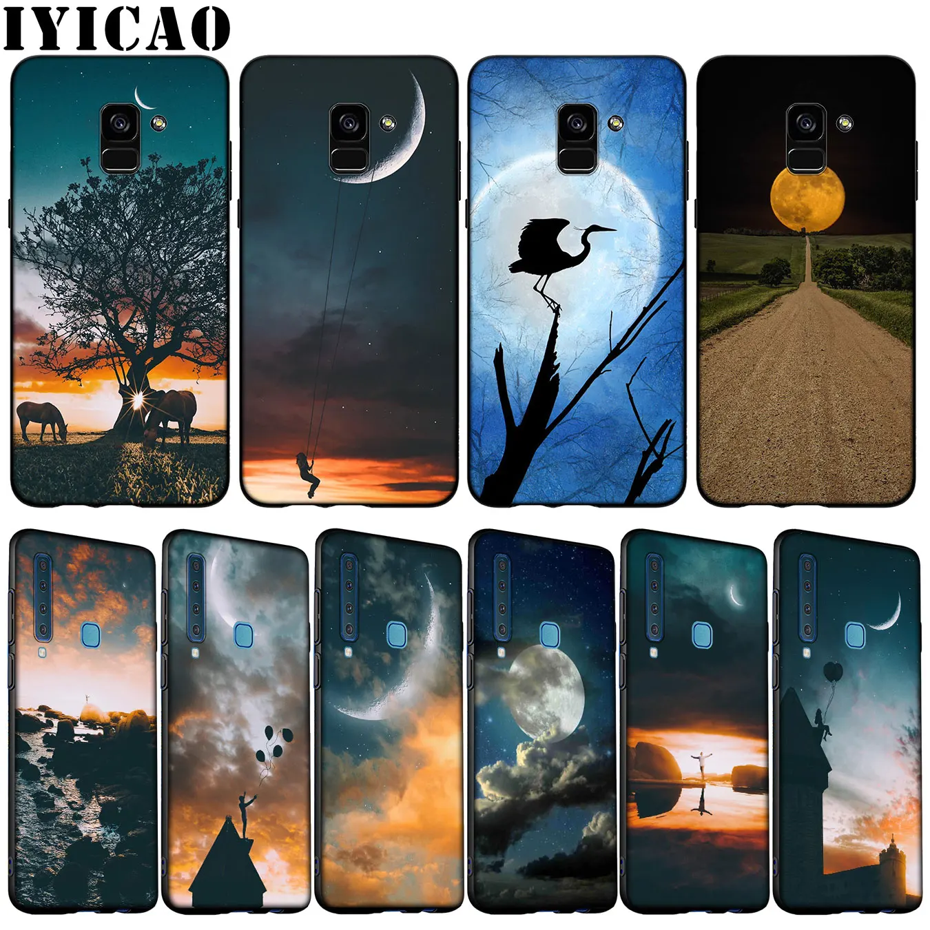 Чехол для Samsung Galaxy A6 A7 A8 A9 2018 A3 A5 2016 2017 Note 9 8 10 Plus 20 | Мобильные телефоны и аксессуары