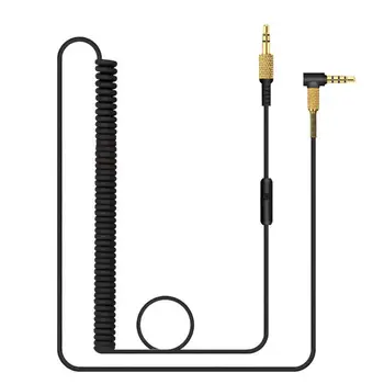 

Replacement Stretching Spring Audio Cable Cord Line for Marshall Major II 2 Monitor Bluetooth Headphones Headset