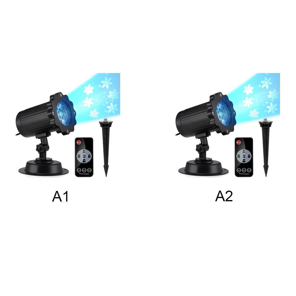 16 Slides Home Projector Lamp Christmas Projector Lamp with Remote Control Waterproof LED Projector Landscape Projector