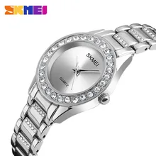 SKMEI Watch Women Watches Luxury Fashion Brand Ladies Quartz Wristwatch Ultra-thin Female Clock Reloj Mujer Relogio Feminino