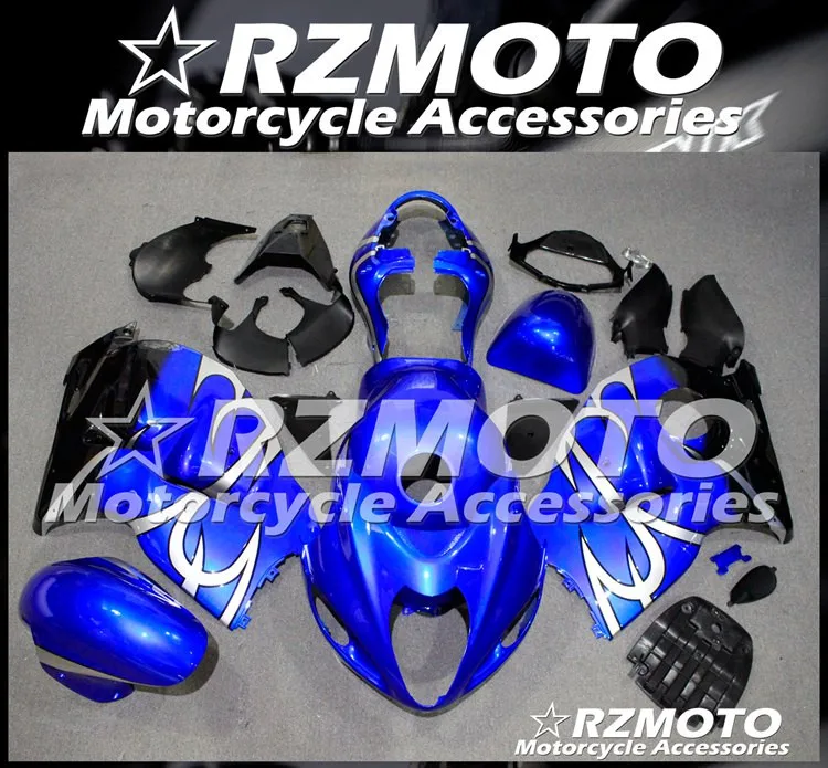 ABS мотоцикл обтекатель комплект для SUZUKI GSXR1300 1999-2007 год кузов литья под давлением Магазин № 1206
