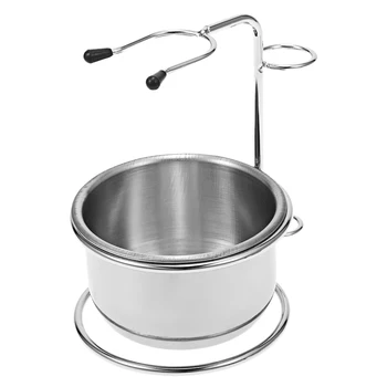 

2 in 1 Men's Shaving Set Dry or Wet Shaving Cup + Shaving Holder Male Beard Shaving Soap Bowl Shaving Stand