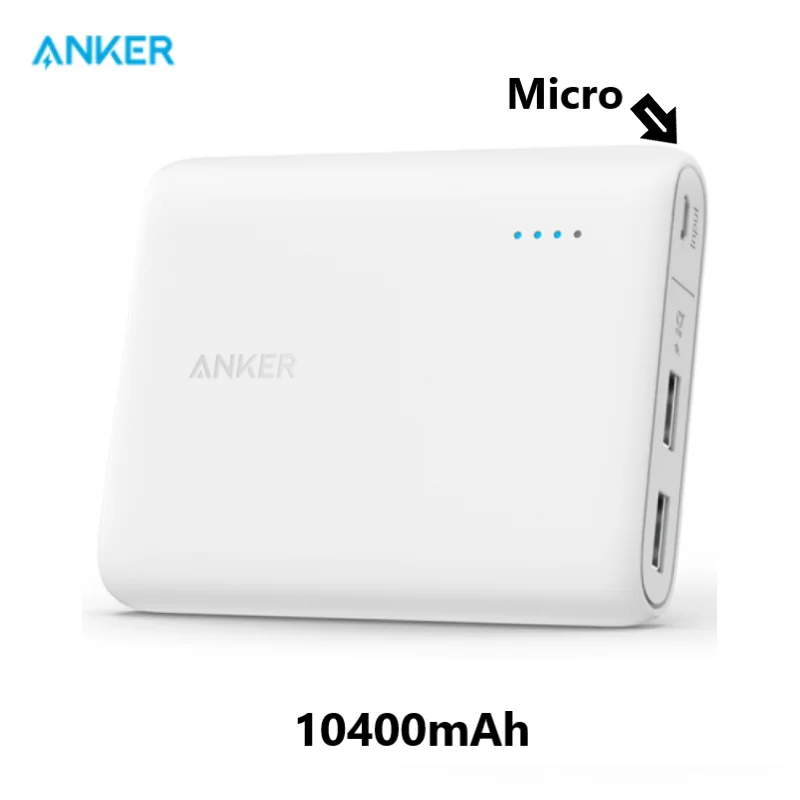 Anker PowerCore 13000 Portable Charger Power Bank with PowerIQ and VoltageBoost Technology for iPhone, iPad, Samsung Galaxy power bank battery Power Bank