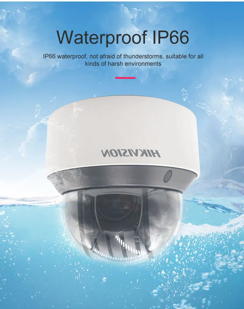 HIKVISION оригинальная DS-2DE4A425IW-DE PTZ IP камера 4MP 4,8-120 мм 25X зум EZVIZ сеть POE H.265 IK10 обновление водонепроницаемый IP66