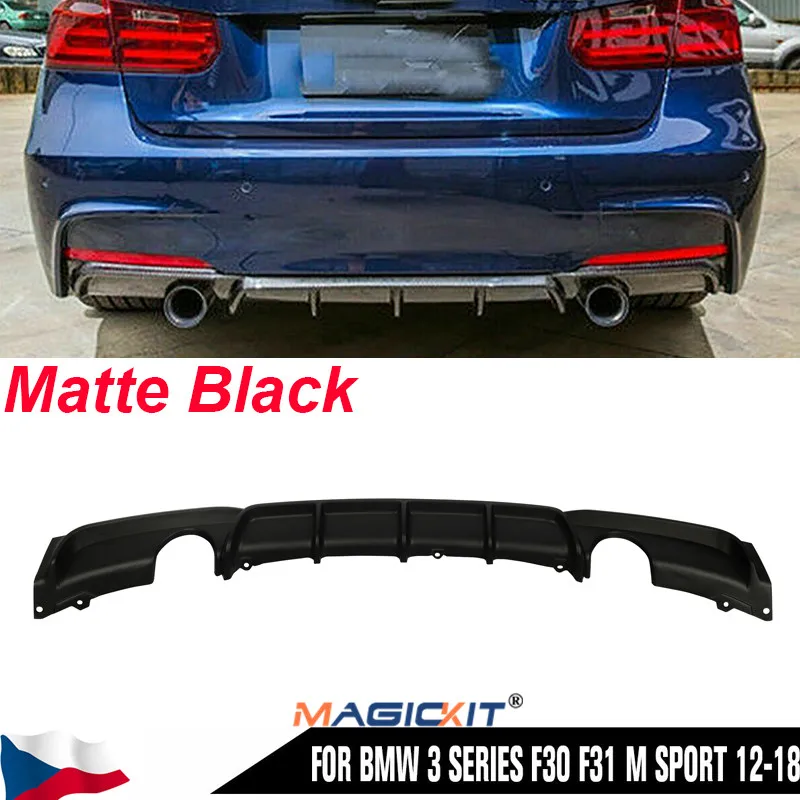 Юбка диффузора заднего бампера MagicKit для BMW F30 F31 M Sport Tech Performance 335i 340i | Автомобили и