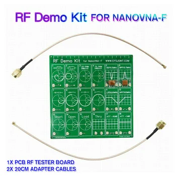 

RF Demo Kit Radio Frequency Test PCB Board Filter Attenuator for VNA-F NanoVNA