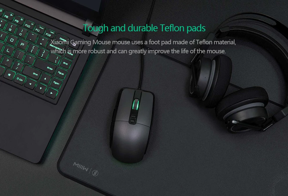 Original Xiaomi Wireless Gaming Mouse 7200DPI RGB Backlight Game Optical Rechargeable 32-bit ARM USB 2.4GHz Computer Mouse (17)