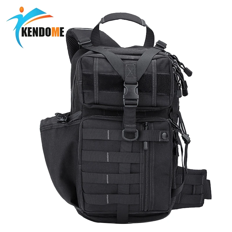 Günstige Top Qualität Outdoor Sport Tactical Rucksack Für Camping Wandern Klettern männer Rucksack Nylon Tasche Doppel Schulter Tasche
