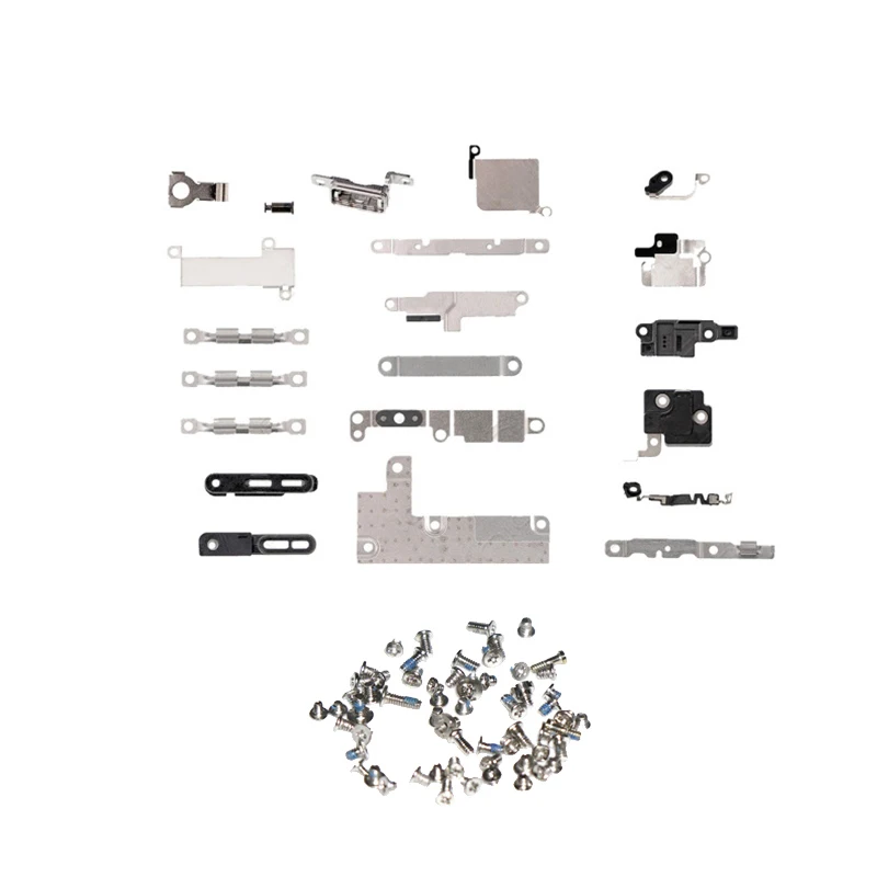 

Inner Repair Replacement Spare Parts Holder Bracket Fastening Pad for iPhone 5 5S 6 6S 6Plus 7 8 7Plus X with Full Set Screws