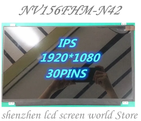 15 6 ''ноутбук NV156FHM N42 подходит LTN156HL02/07 B156HAN01.2 B156HAN01.1 b156han04.4 B156HAN06.1 B156HAN06.2|ЖК-экран