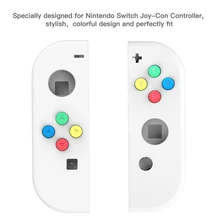 Myriann-carcasa de reemplazo para consola de juegos nintendo switch NS, con 8 colores