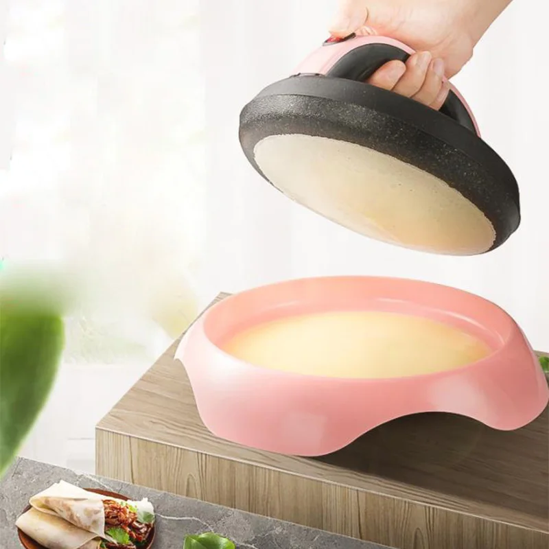 

Electric Crepe Maker 220V spring roll Machine Pancake Machine baking pan Pie Cake maker Nonstick Griddle kitchen cooking tools
