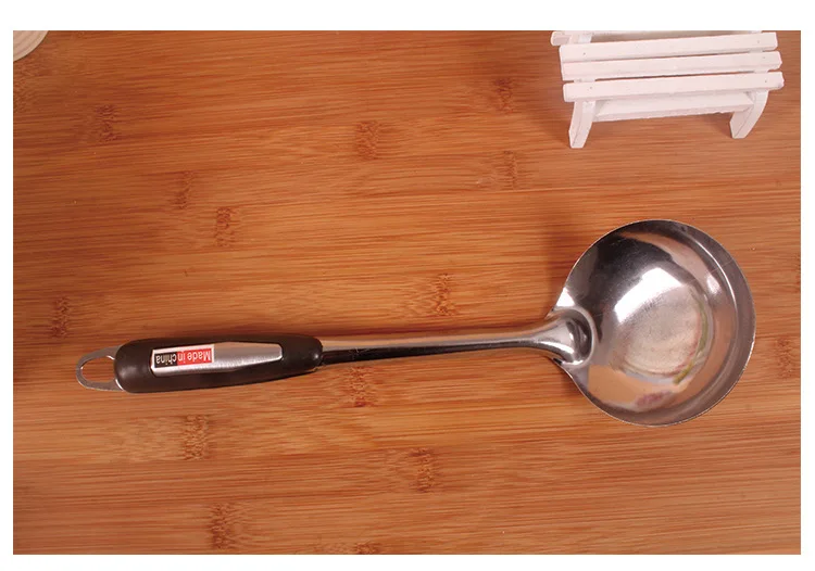 E394 Stainless Steel Long Handle Ladel Stall Supply Of Goods Hot Selling 2 Yuan Shop Supply Of Goods Daily Use The Department St