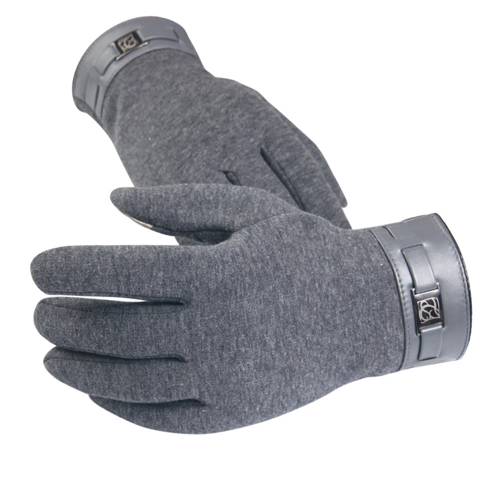 Winter  Women Gloves Men Thermal Touch Screen Full Finger Mittens Warmer Motorcycle Ski Snow Cashmere Gloves Mittens SD leather ski gloves